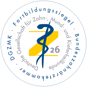 DGZMK Fortbildungssiegel Bundeszahnärztekammer - Deutsche Gesellschaft — für Zahn-, Mund- und Kieferheilkunde 26