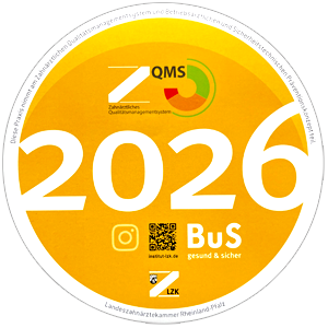 Landeszahnärztekammer Rheinland-Pfalz — Zahnaerztliches Qualitaetsmanagementsystem 2026 - Siegel